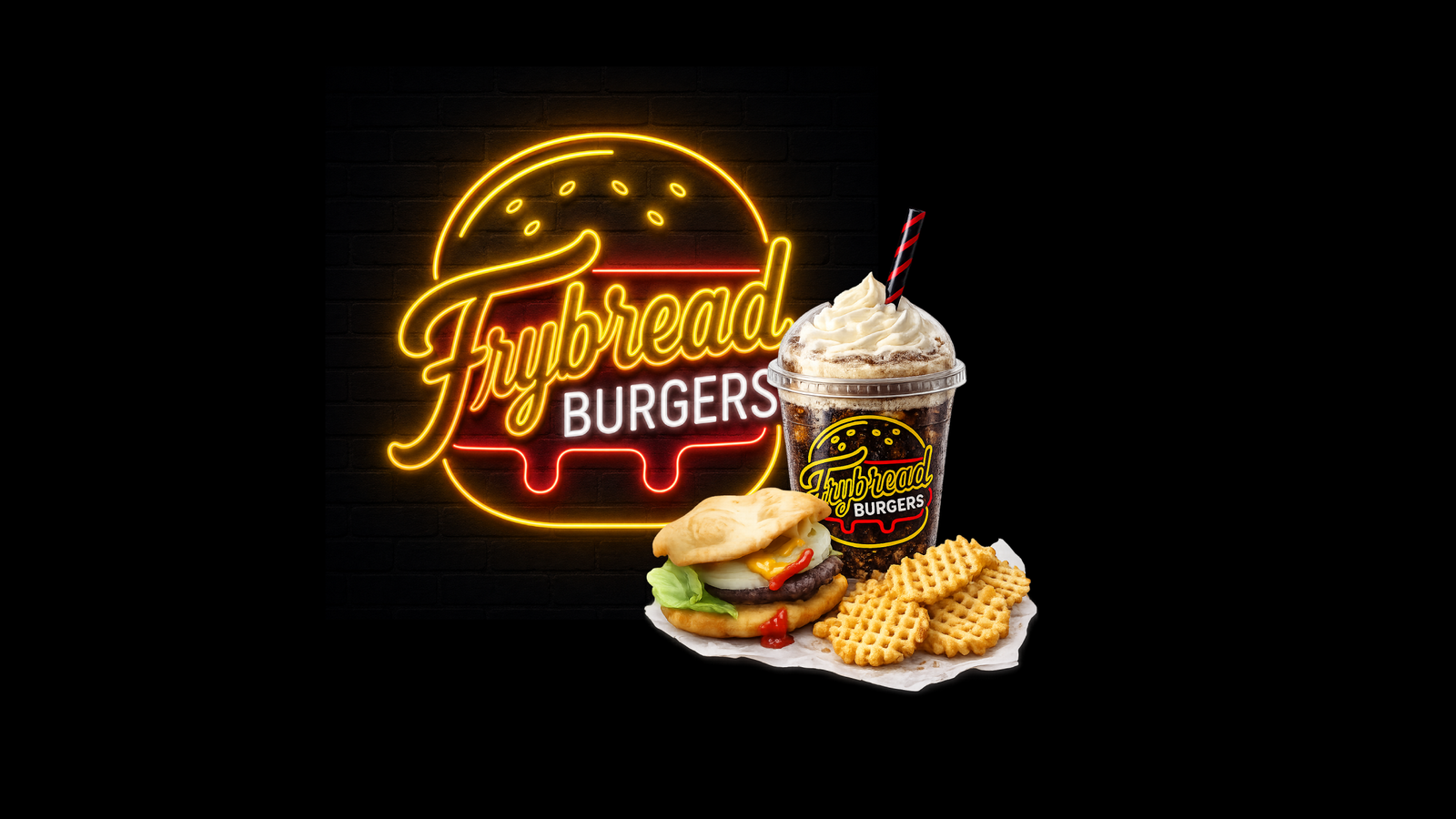 Frybread Burger